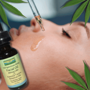 Facial Oil infused with 600mg of full-spectrum CBD